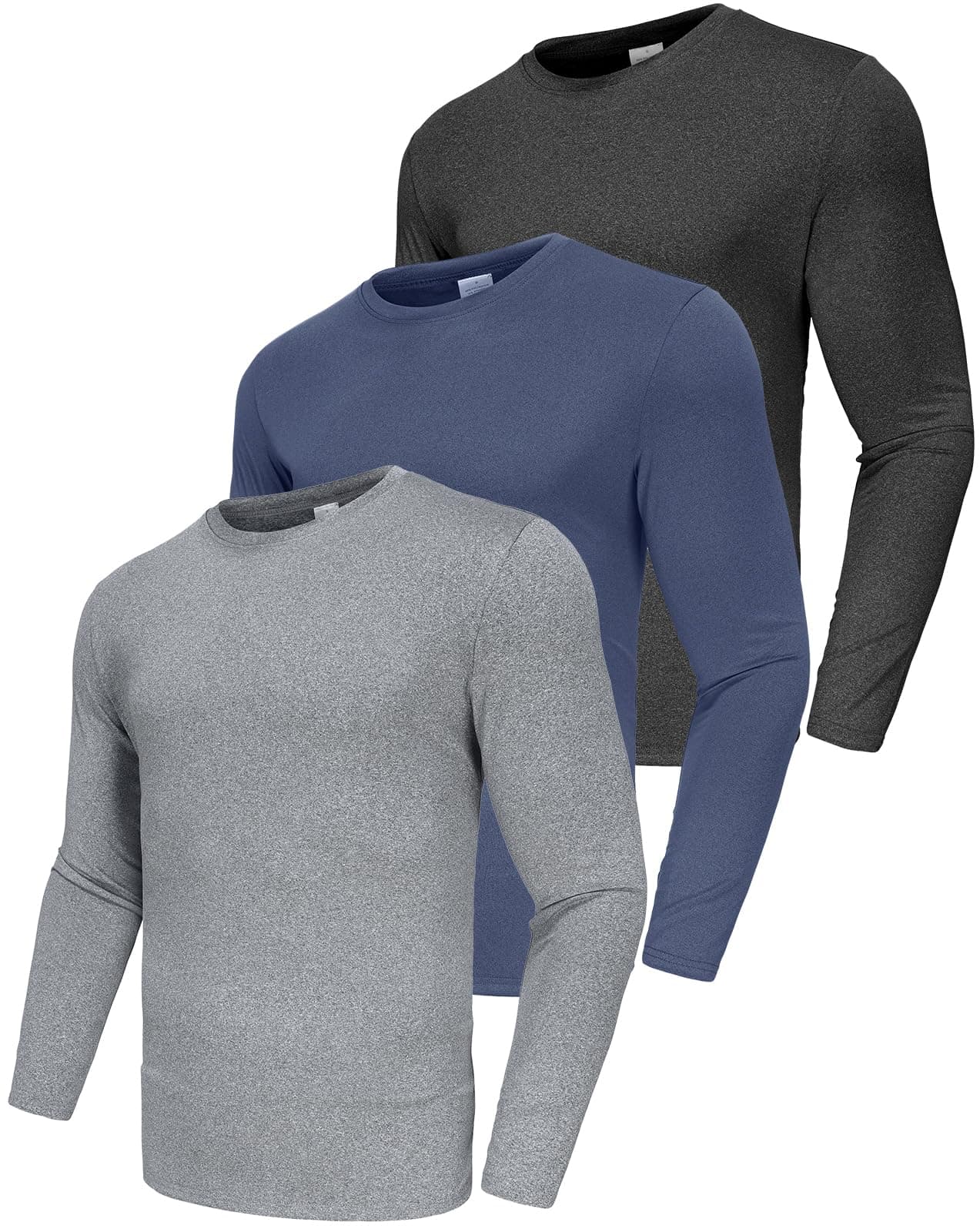 Boyzn 1, 3 oder 5er Pack Herren Langarmshirt T-Shirts 🚴‍♂️🔥