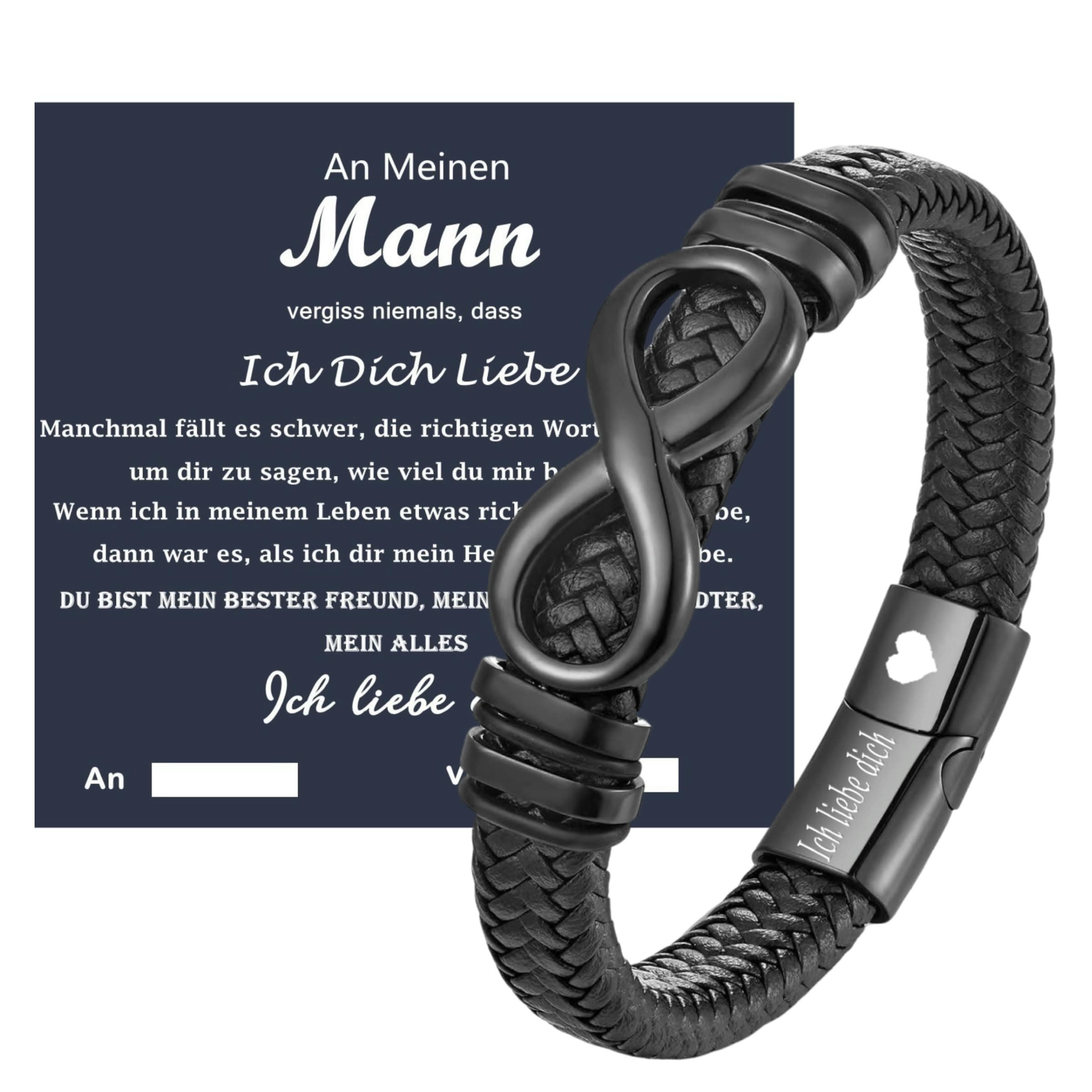 Stylisches Lederarmband für Männer 👨‍❤️‍👨