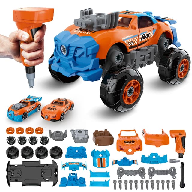 Pup Go 3-in-1 Abnehmbares Auto für Jungen 🚗🔧🔩 STEM-Geschenk für Kinder
