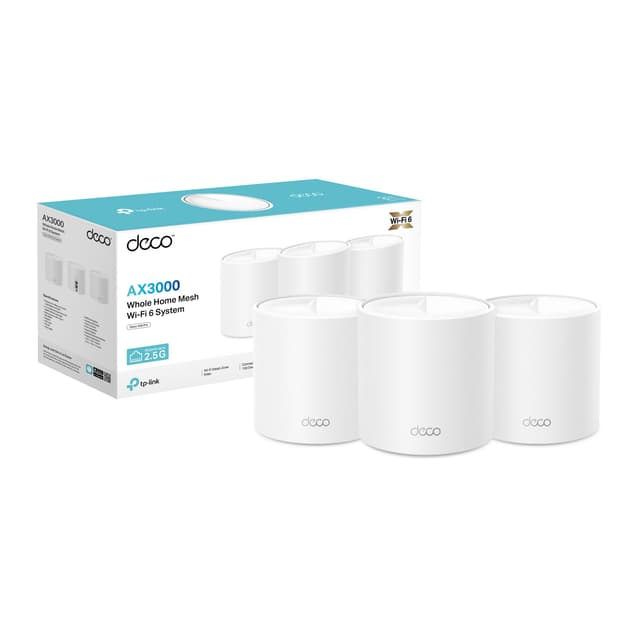 🔥 Angebot: TP-Link Deco X50 Pro Mesh WLAN Set (3er Pack) 🚀