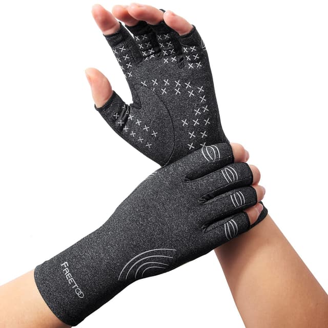 🧤 FREETOO Arthritis Handschuhe für Schmerzlinderung 🌿