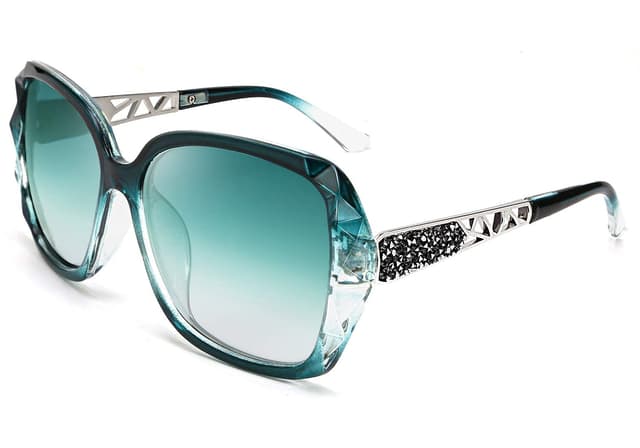 FEISEDY Sonnenbrille Damen Polarisiert Klassisch Groß Frauen Sonnenbrillen 😎🕶️