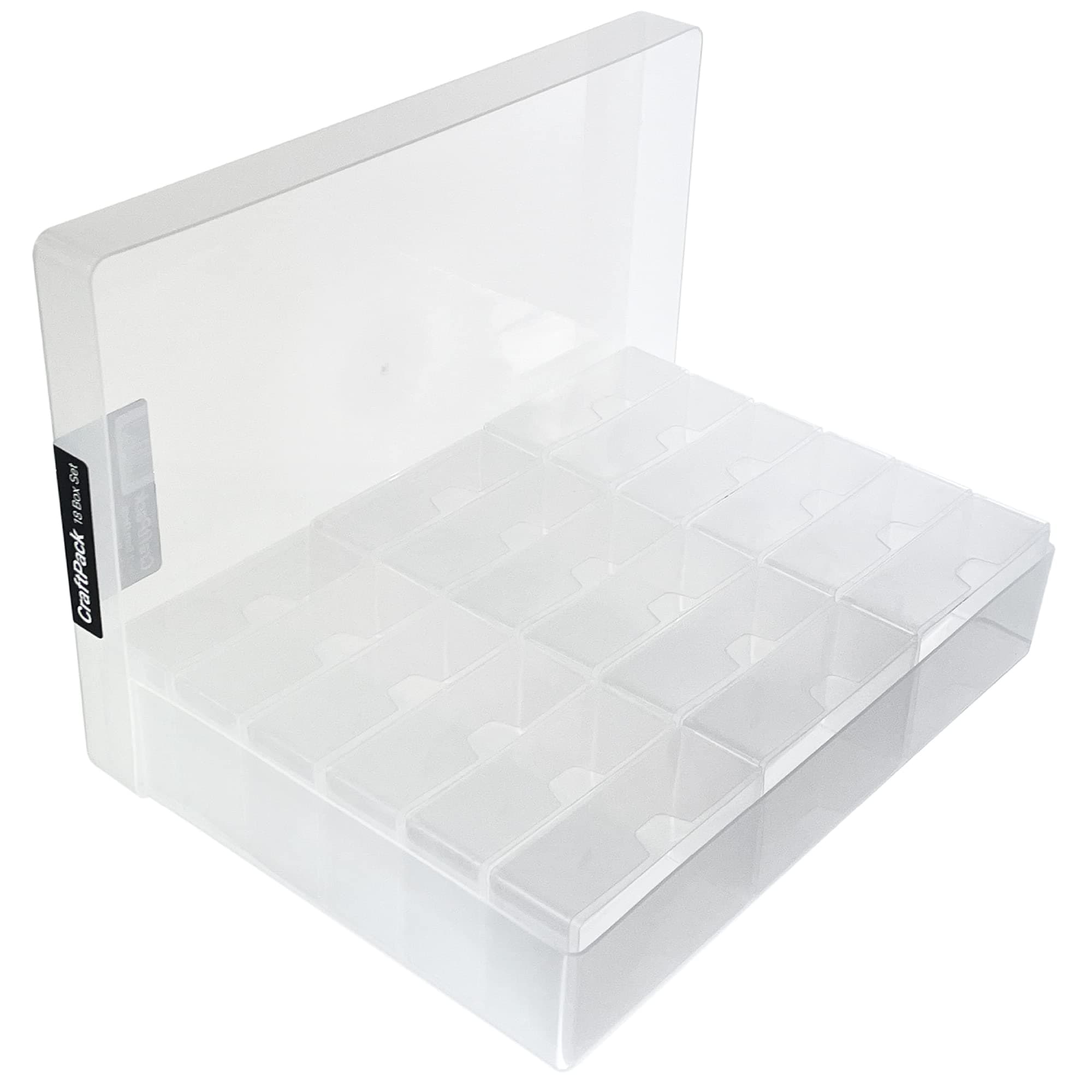 WestonBoxes Craft Pack - 18er Pack Bastelboxen für Hobby und Heimwerken 🎨