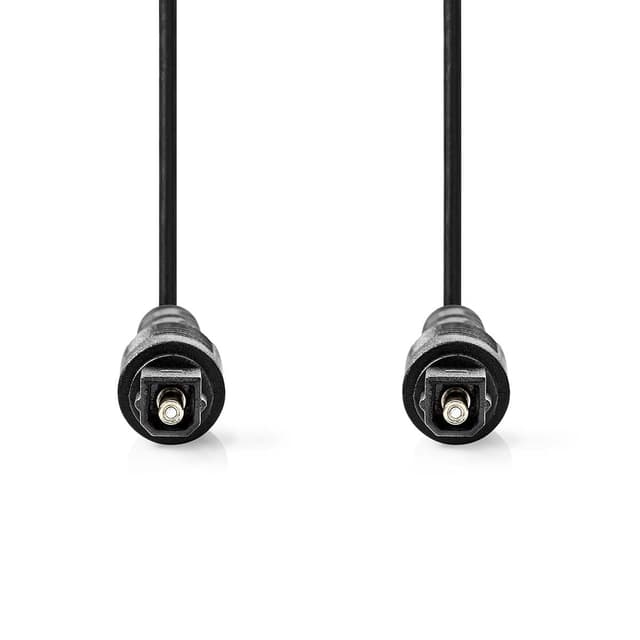 🔊 Nedis Optisches Audiokabel - Toslink Stecker - 10.0 m Schwarz 🔊