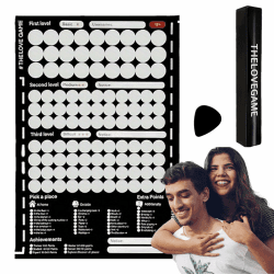 KZXCVS Love Game Scratch Off Poster - 104 Date Night Ideen 💕