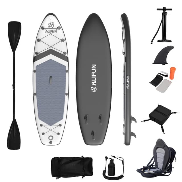 🌊 Aufblasbares Stand Up Paddle Board Premium SUP Board mit Zubehör 🏄‍♂️