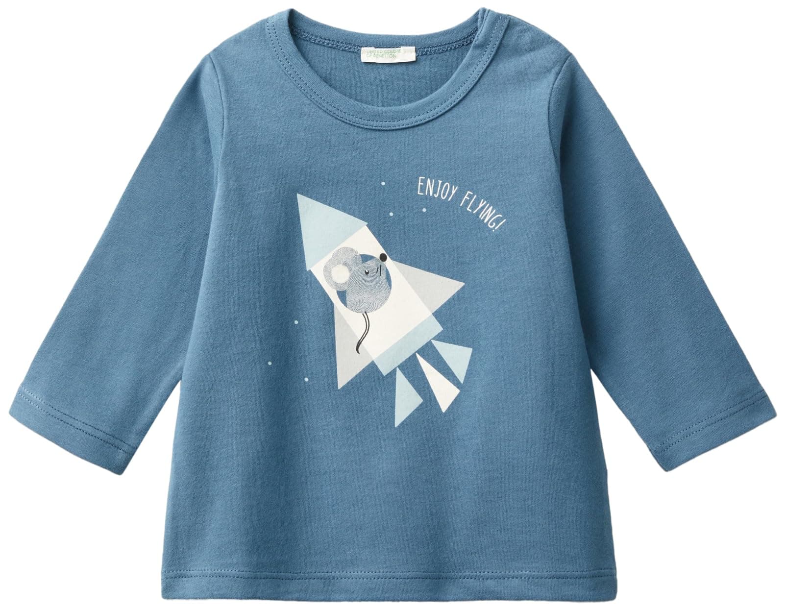 👶👕 Reduziert! United Colors of Benetton Baby-Jungen Kurzarm Shirt 44 Blu