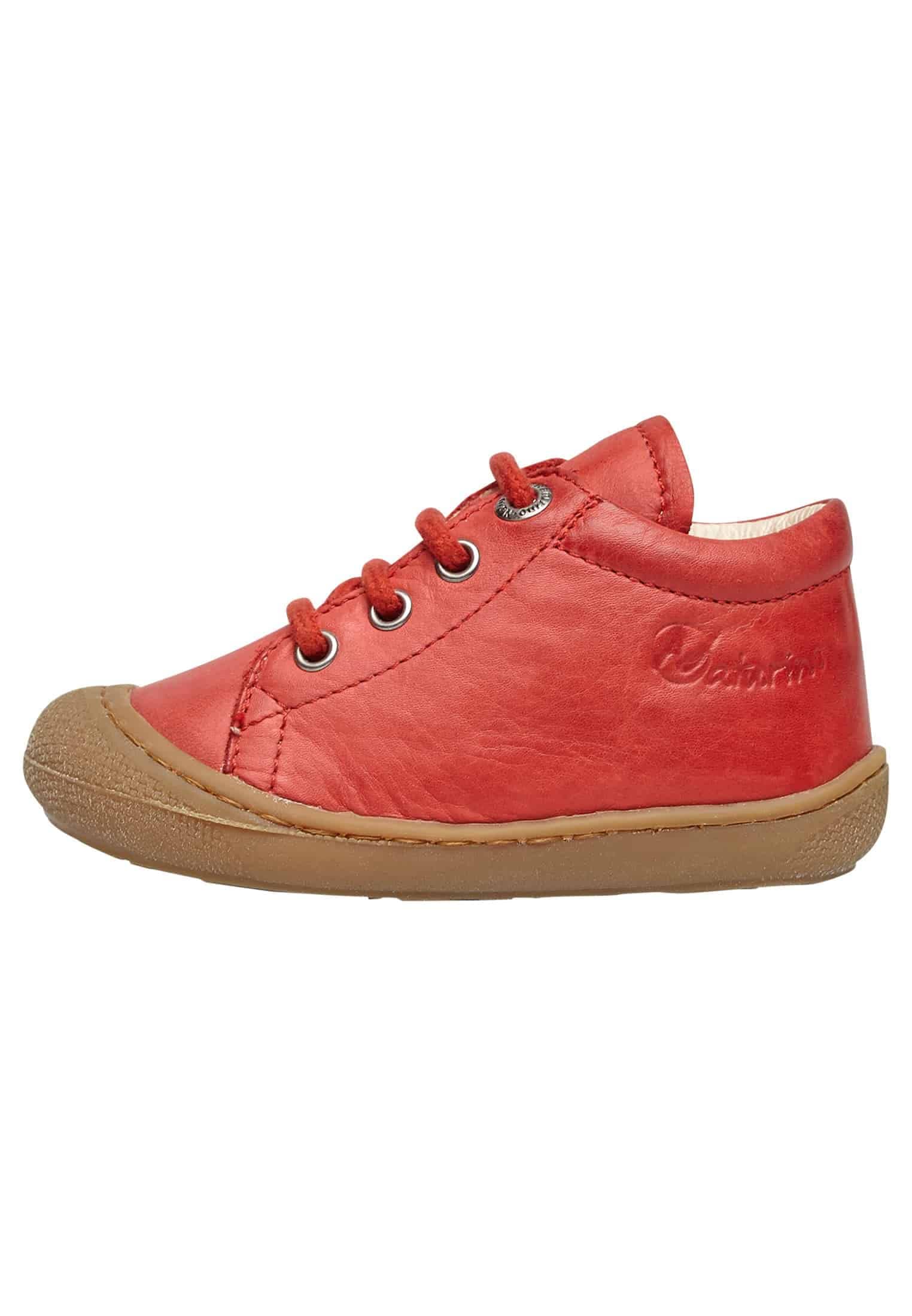 👟 Naturino Lauflernschuhe aus Nappaleder 19 EU Rot 👟