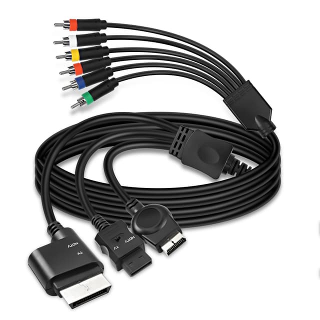 🎮 XMSJSIY PS2 PS3 Komponente RCA AV HDTV Kabel 3-in-1-1.8M 🌟