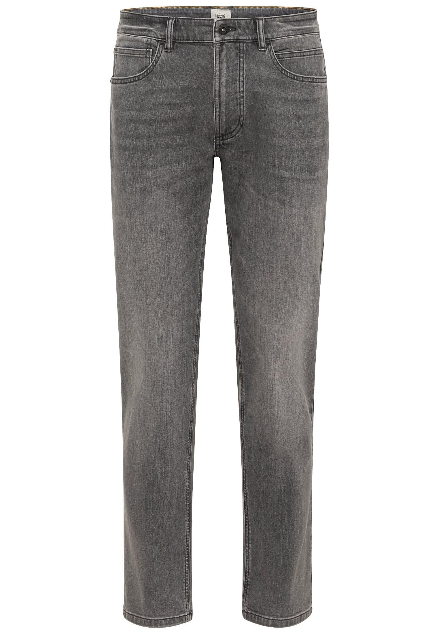 👖 Top-Angebot: camel active Herren Regular Fit fleXXXactive® 5-Pocket Jeans Grau! 👖