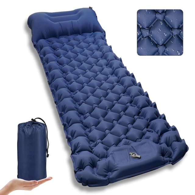 🏕️ Kiaitre Isomatte Selbstaufblasend - Ultraleichte Camping Matratze 🌿
