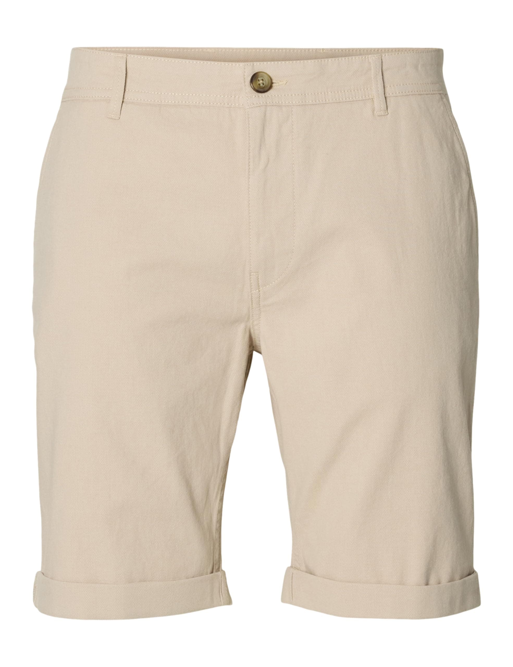 🔥 SALE: SELECTED HOMME Herren-Shorts aus Dehnbare Baumwolle in L Pure Cashmere!