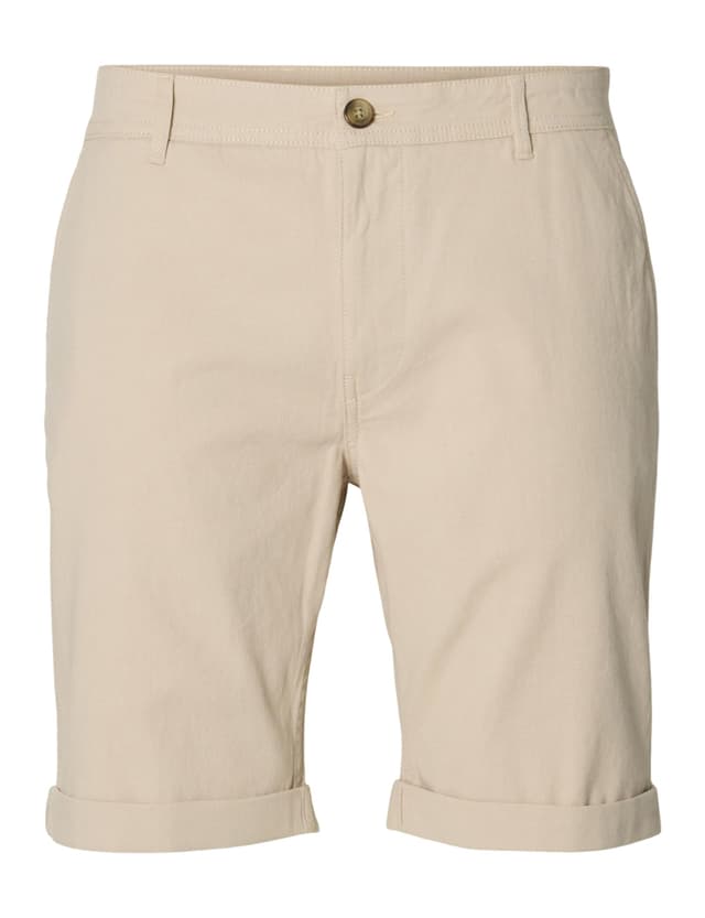 🔥 SALE: SELECTED HOMME Herren-Shorts aus Dehnbare Baumwolle in L Pure Cashmere!