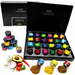 Hallingers Deluxe Selektion 24 - Gewürz Geschenkset 🌶️🎁