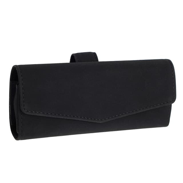 🕶️🚗 FLYAMAPIRIT Auto Brillenetui Sonnenblende Sonnenbrillenhalter mit Magnetfunktion Schwarz 🚗🕶️
