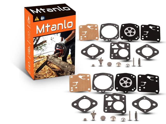 🔥 Mtanlo 2 Stk. Vergaser Überholreparatursatz 🛠️