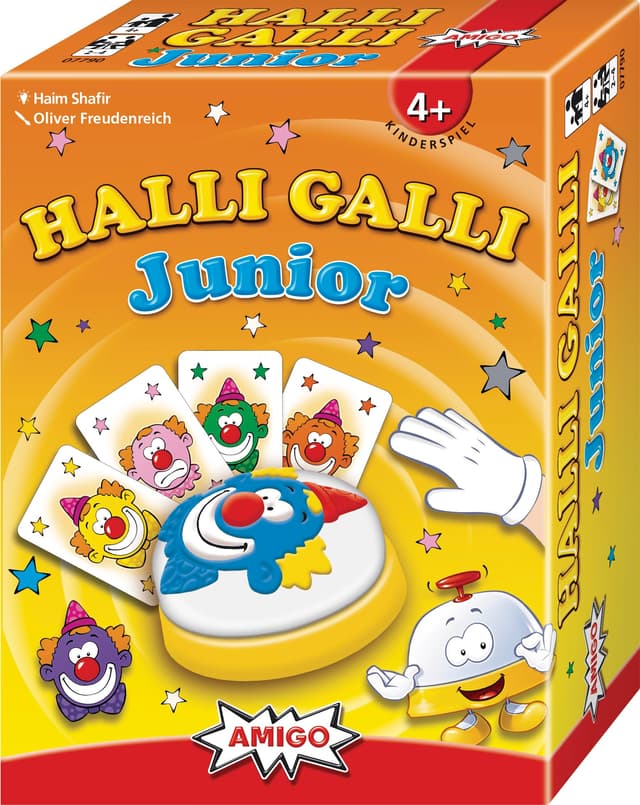 🎉 Deal des Tages! 🃏 AMIGO 7790 - Halli Galli Junior Kartenspiel 🎲