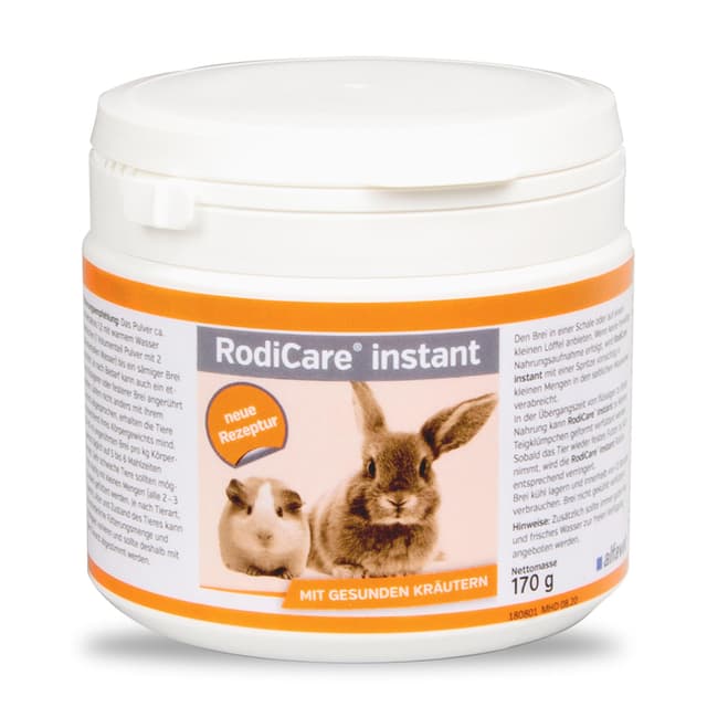 🐰 Alfavet RodiCare Instant Päppelfutter für geschwächte Zwergkaninchen und Meerschweinchen 🌿