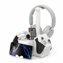 🎮 KDD Dual Controller Halter mit Headset Ständer - Universal Schreibtisch Organizer 🖊️