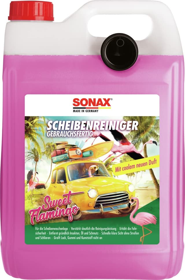 SONAX ScheibenReiniger Sweet Flamingo (5 Liter) 🚗💦