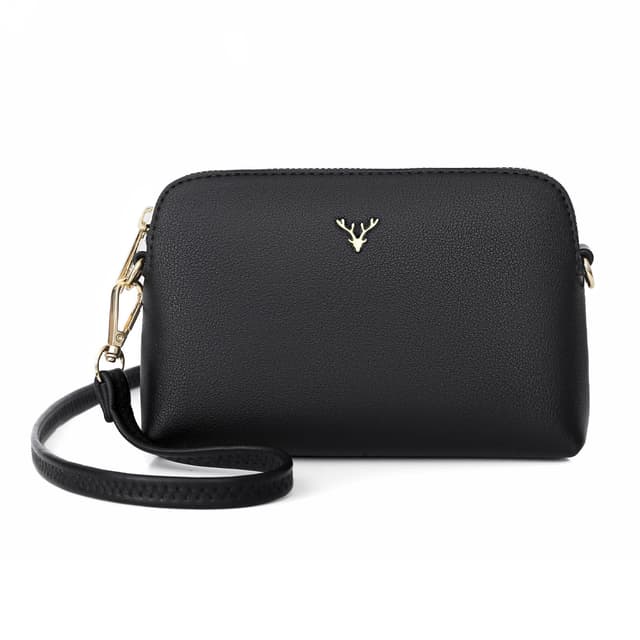ZMDB Handtasche Damen Klein Umhängetasche Damen PU Leder Handytasche mit Handgelenkband & Schultergurt