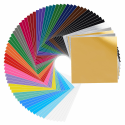 Vinylfolie Plotter: 72 PACK Permanentem Klebefolien