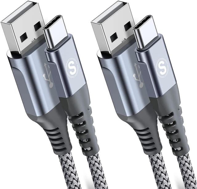 🔌 Schützender USB C Kabel Deal: 2 Stück 3m Schnellladung, Ladekabel USB C Nylon 📱