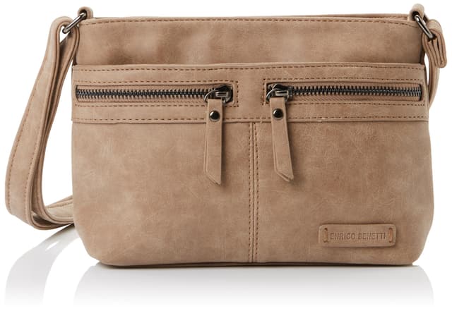 👜 ENRICO BENETTI Unisex Nouméa Handtasche Middentaupe 🌟