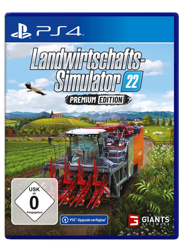 🚜🌾 Landwirtschafts-Simulator 22, PS4-Blu-Ray-Disc (Premium Edition) - PS4