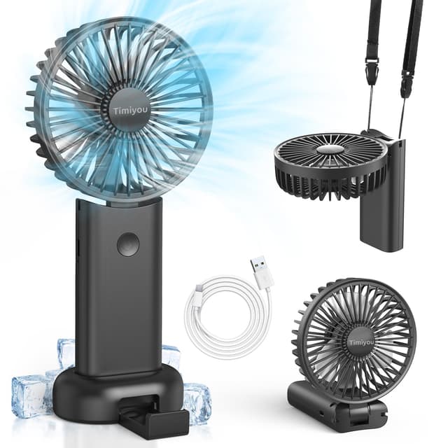 🌀 Timiyou Handventilator - Mini Ventilator für Unterwegs