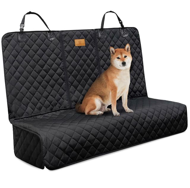 🐾🚗 AMZPET ISOFIX Hunde-Autositzbezug - Wasserfest, Kratzfest, rutschfest, Abwaschbar (133 x 56 cm) Universell Isofix-kompatibel 🚗🐾