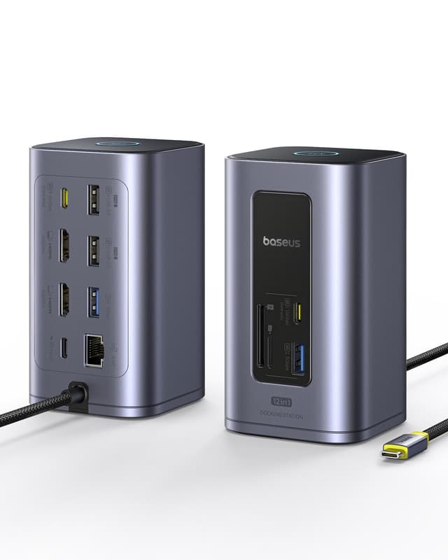 Baseus Docking Station USB-C - Nomos Air 12 in 1 🚀