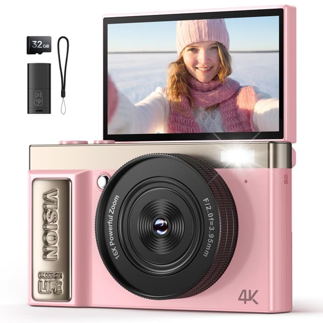 Digitalkamera 4K 64MP Kamera Fotokamera 📸