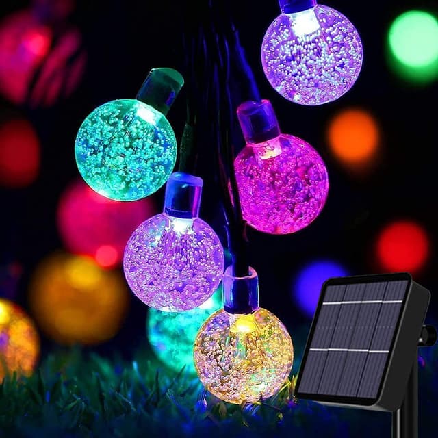 Angebot: Solar Lichterkette Aussen 50LED, Wasserdicht und Vielseitig einsetzbar 🌞🎉