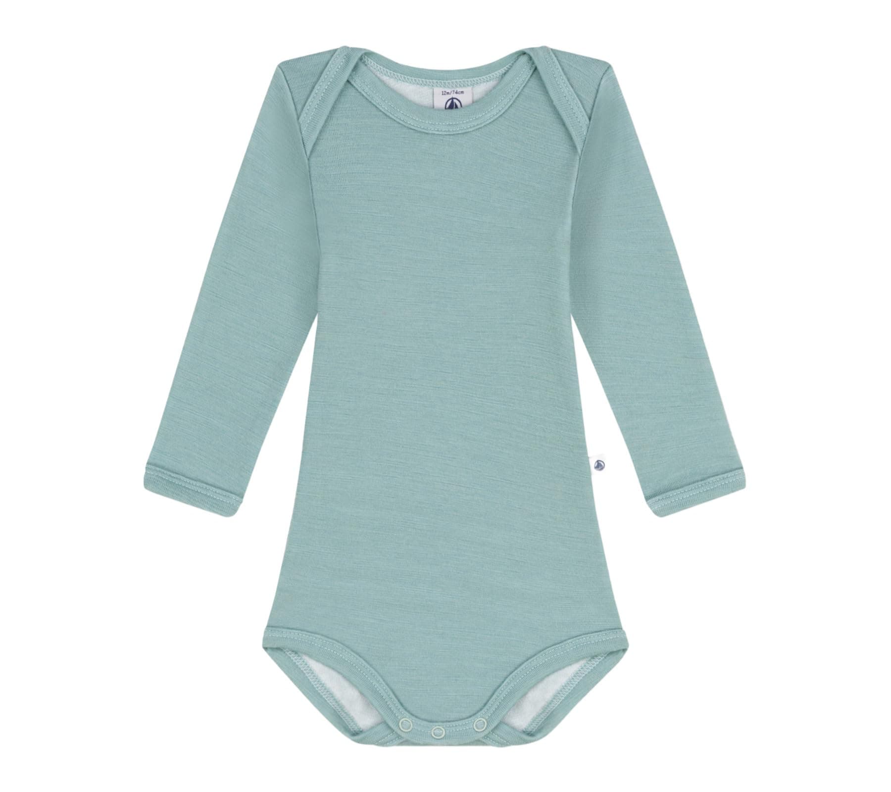 👶👕 Petit Bateau Unisex Baby Langarm-Body 12 Monate Paul - 63% Rabatt!