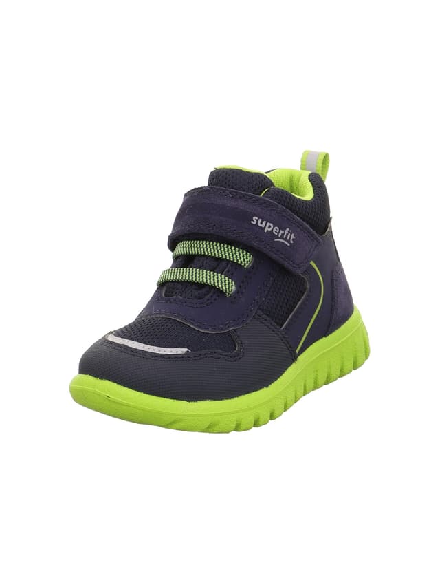 🔥 Superfit Jungen Sport7 Mini Sneaker 21 EU Schmal Blau Grün 8000 Deal! 🔥