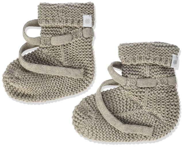 👶 Noppies Unisex Kinder U Booties Knit Nelson 62 Taupe Melange P757 - Angebot!