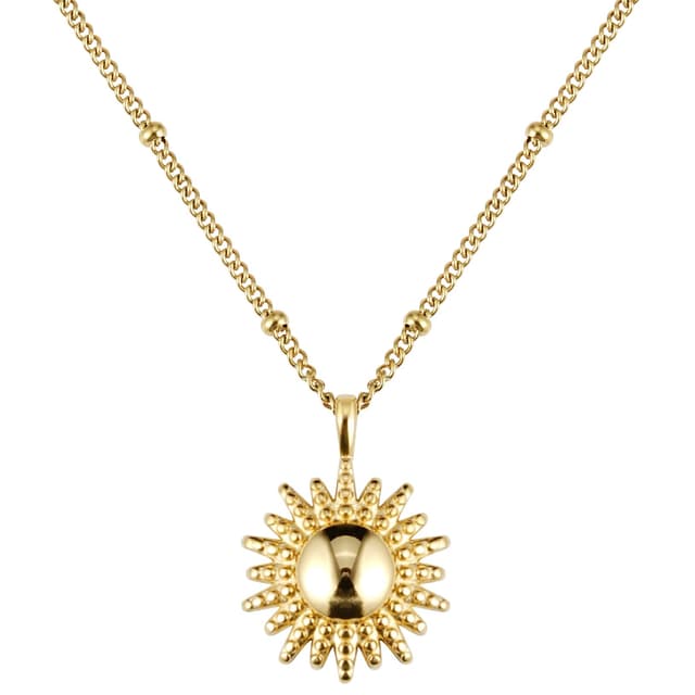 BONNYBIRD® Kette Sonne Damen BonnySun Gold 🌞 Premium Halskette Damen