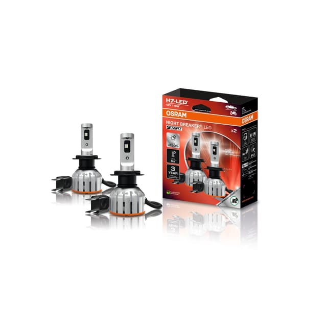 Osram NIGHT BREAKER LED START H7 | LED-Fern- und Abblendlicht mit Straßenzulassung 🌟