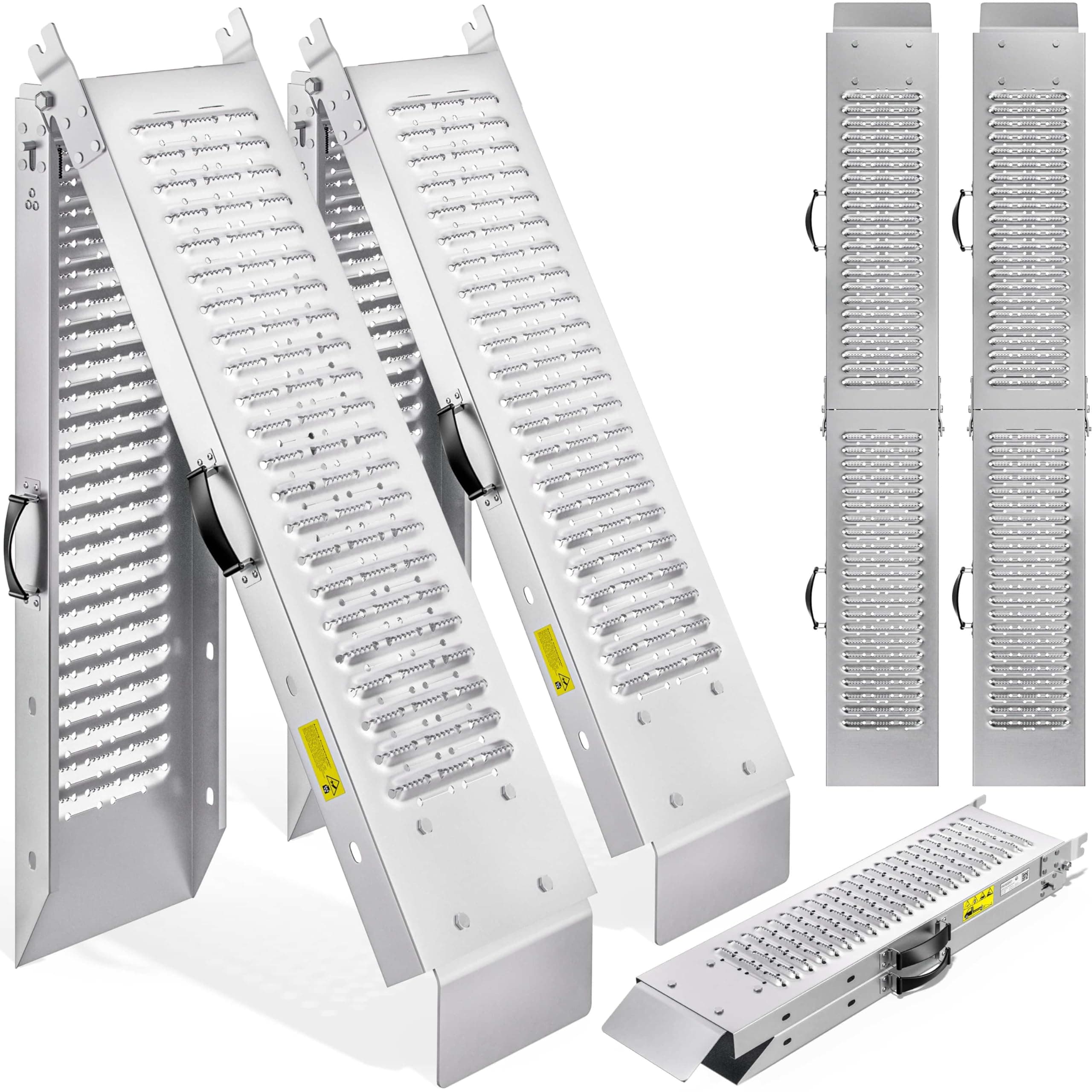 🔝 MONZANA® 2X Auffahrrampe 400kg (je 200kg) klappbar