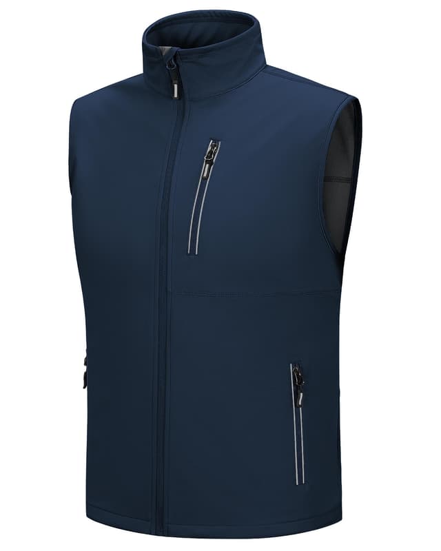 🌿 Softshell Weste Herren - Wasserdicht & Winddicht 🌧️🚴