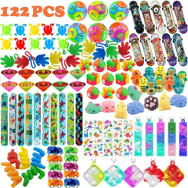 🎉 SXFENG 122PCS Kindergeburtstag Mitgebsel Set 🎁
