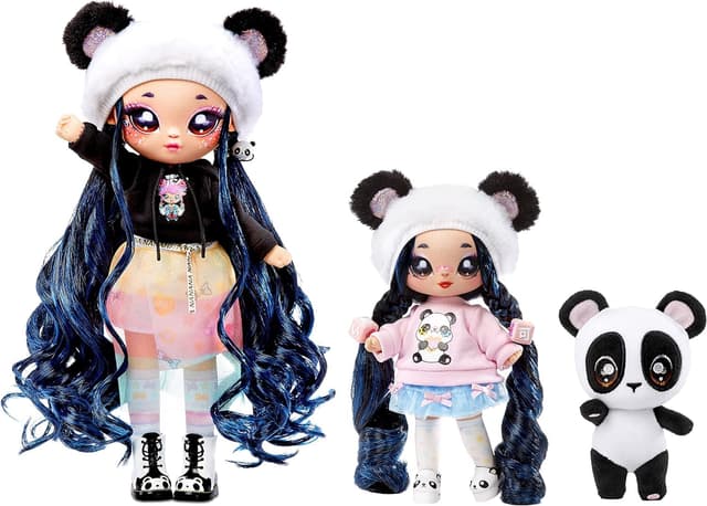 🐼 Na! Na! Na! SurpriseFamilie - 3er Set Plüschpuppen 🎁