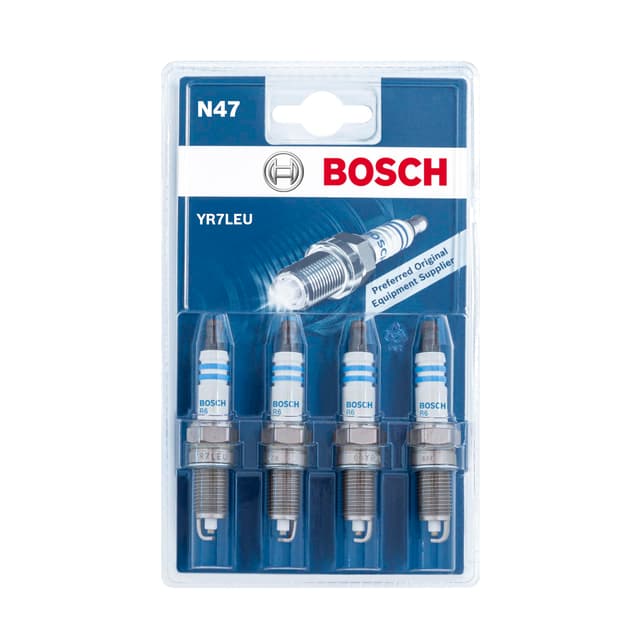 🔥 Bosch YR7LEU (N47) - Nickel Zündkerzen - 4er Set Blister – 4er Set 🔥