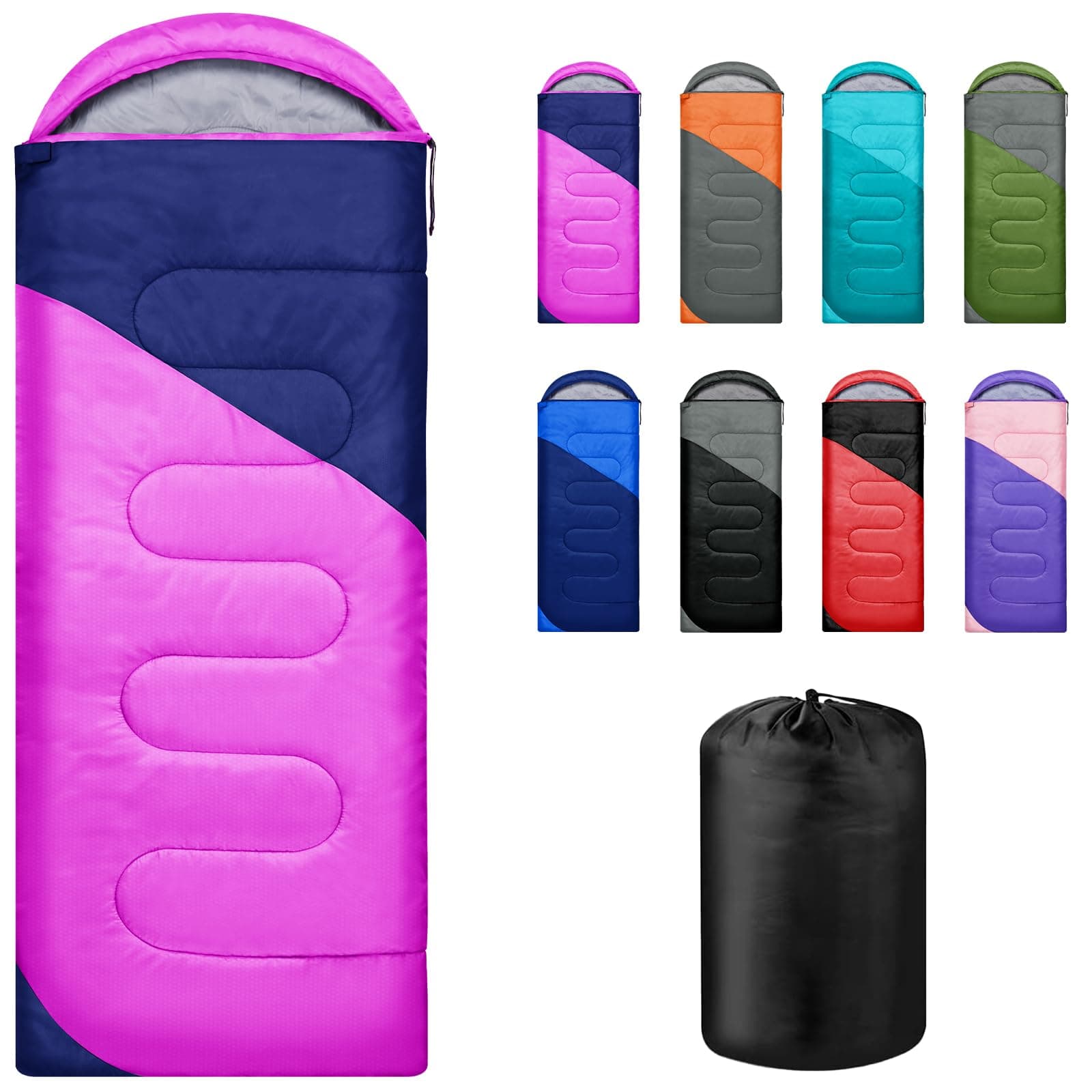 Yarmiene Schlafsack 3-4 Jahreszeiten 🏕️