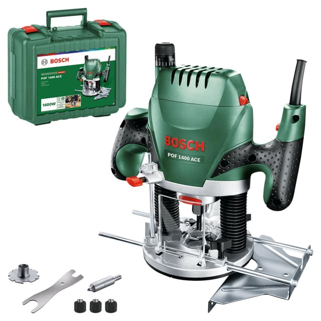 🔧🪚 Bosch Oberfräse POF 1400 ACE im Koffer 🪚🔧 - Nur 92.99€!