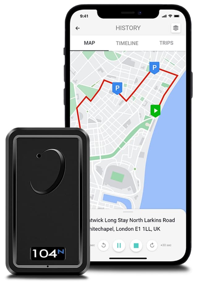 GPSLive 104N 4G Magnetischer GPS-Tracker für Auto, Wohnmobil und KFZ 🚗🔒