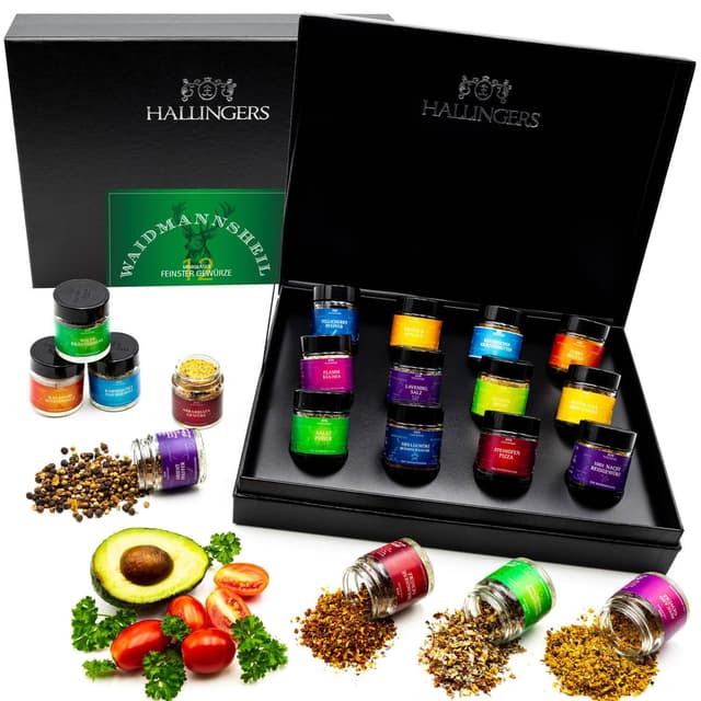 Hallingers Waidmannsheil XL - Gewürz Geschenkset 🌿🎁