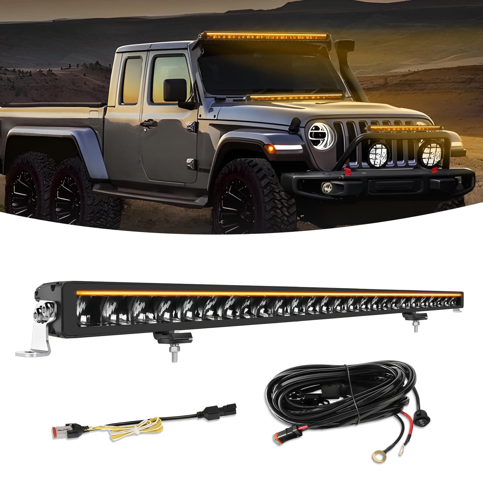 CO LIGHT 52" Light Bar Auto 180W 36000LM LED Balken - Angebot