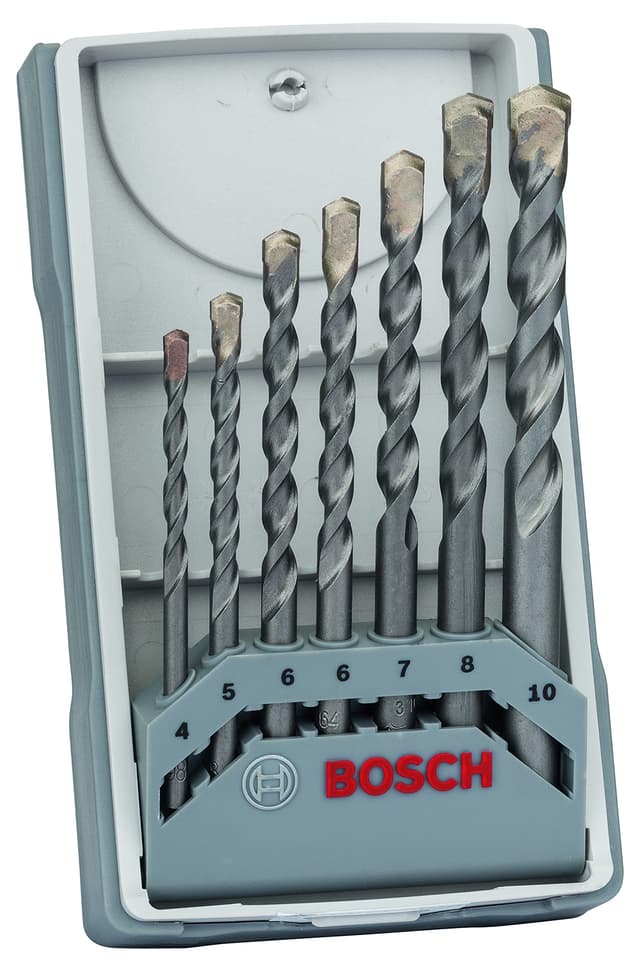 🔨🔩 Bosch CYL-3 Betonbohrer Set 7-teilig Ø 4/5/6/6/7/8/10mm 🔩🔨